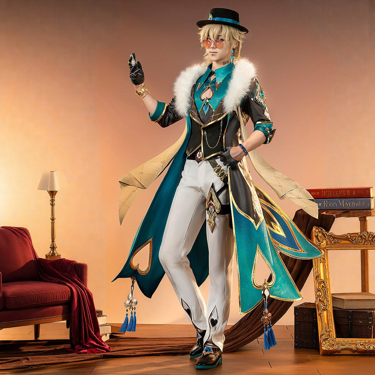 Honkai: Star Rail Aventurine Cosplay Full Set