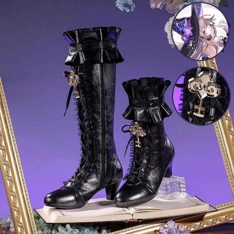 Honkai: Star Rail Herta Cosplay Asymmetrical Boots