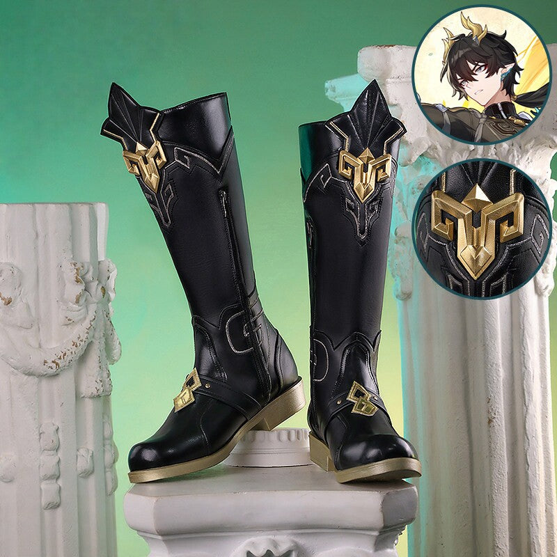 Honkai: Star Rail Dan Heng Permansor Terrae Cosplay Tall Boots