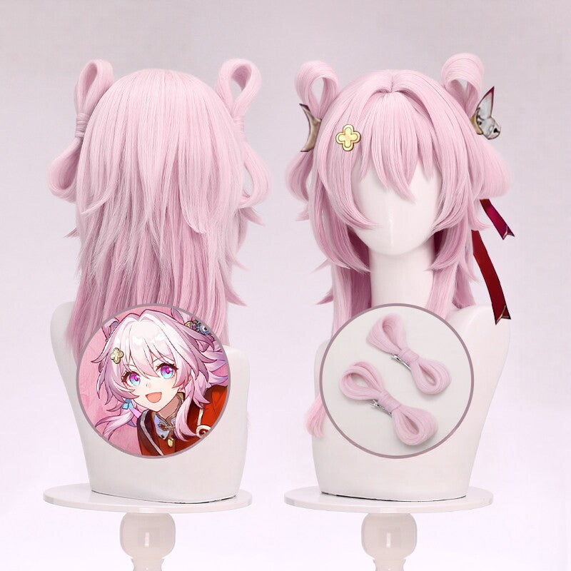 Honkai: Star Rail March 7th Xianzhou Cosplay Wig