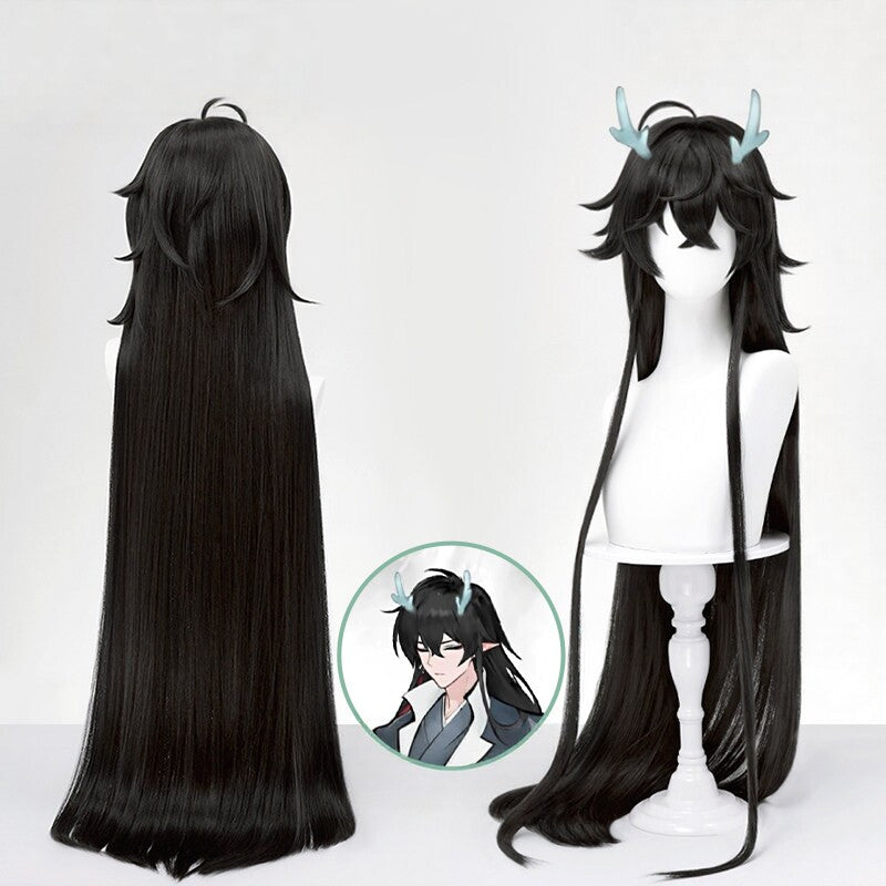 Honkai: Star Rail Dan Feng Imbibitor Lunae Cosplay Wig