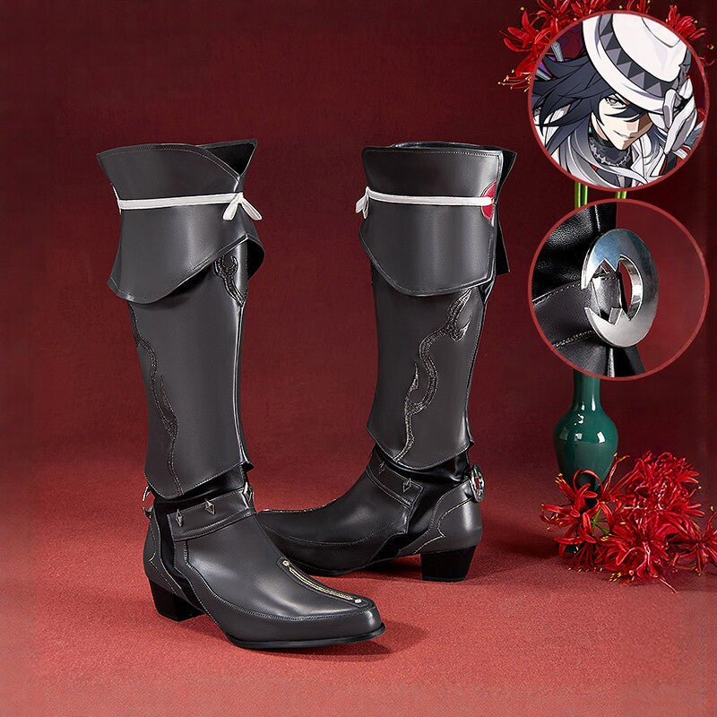 Honkai: Star Rail Ashveil Cosplay Tall Boots