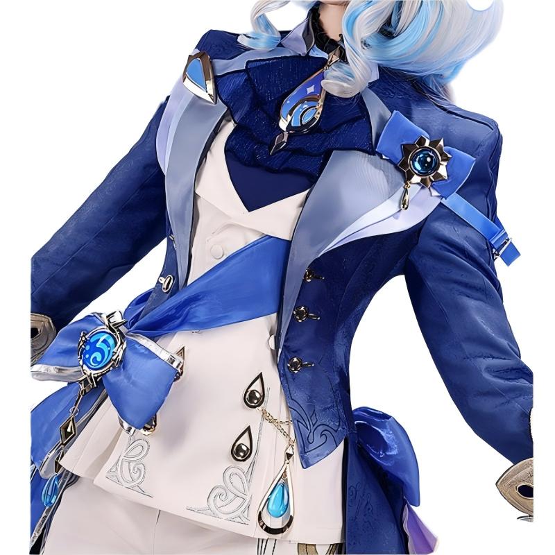 Genshin Impact Furina Cosplay (Black/White) Full Set