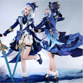 Genshin Impact Furina Cosplay (Black/White) Full Set