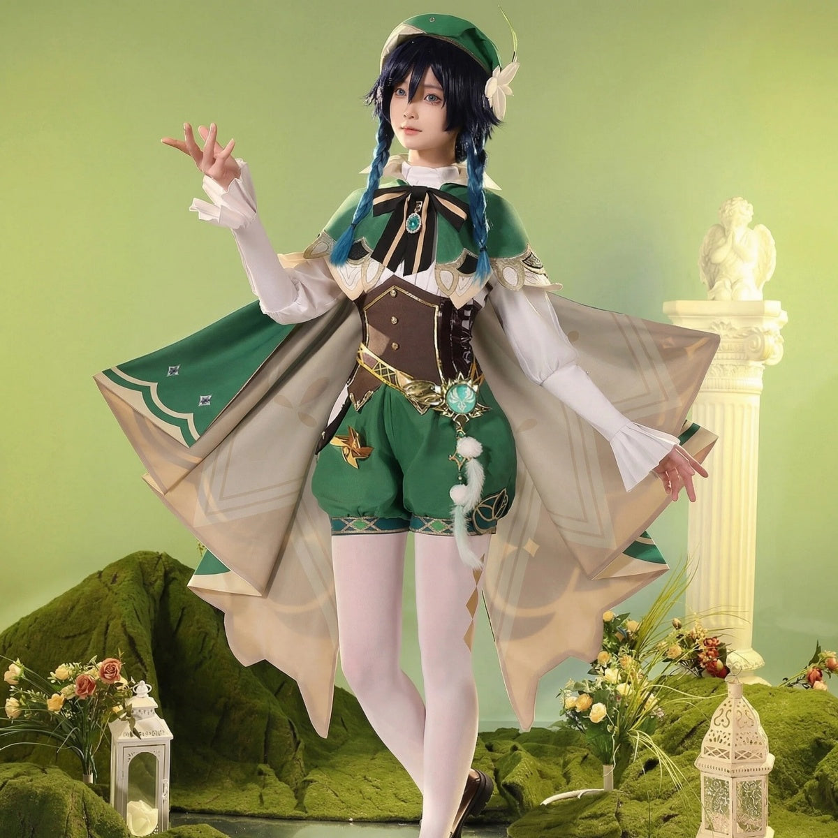 Genshin Impact Venti Cosplay Full Set