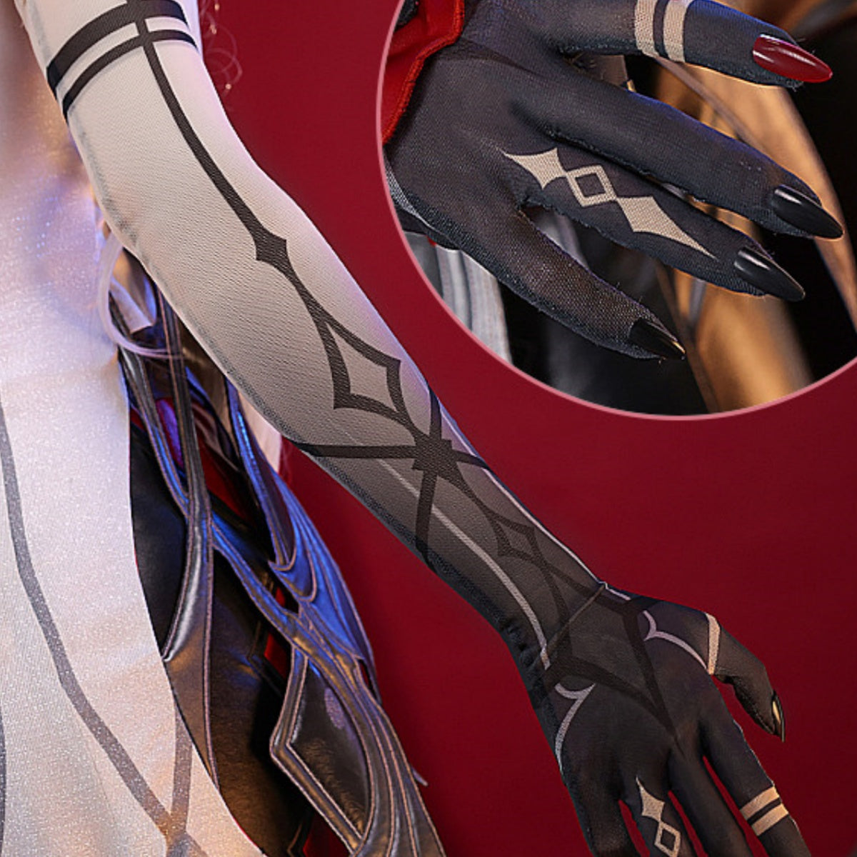 Genshin Impact Arlecchino Cosplay Full Set